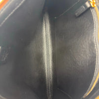 MCM Clutch visetos braun – Innenansicht