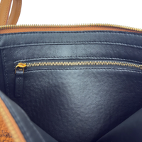 MCM Clutch visetos braun – Innentasche