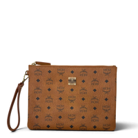 MCM Clutch visetos braun – Gesamtansicht
