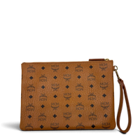 MCM Clutch visetos braun – Gesamtansicht