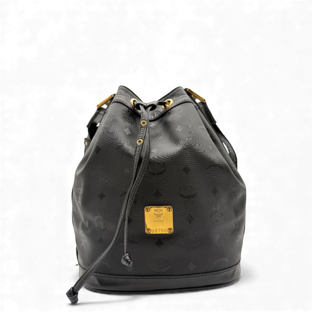 MCM Handtasche Bucket aus PVC