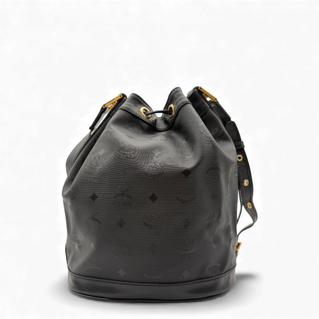 MCM Handtasche Bucket aus PVC