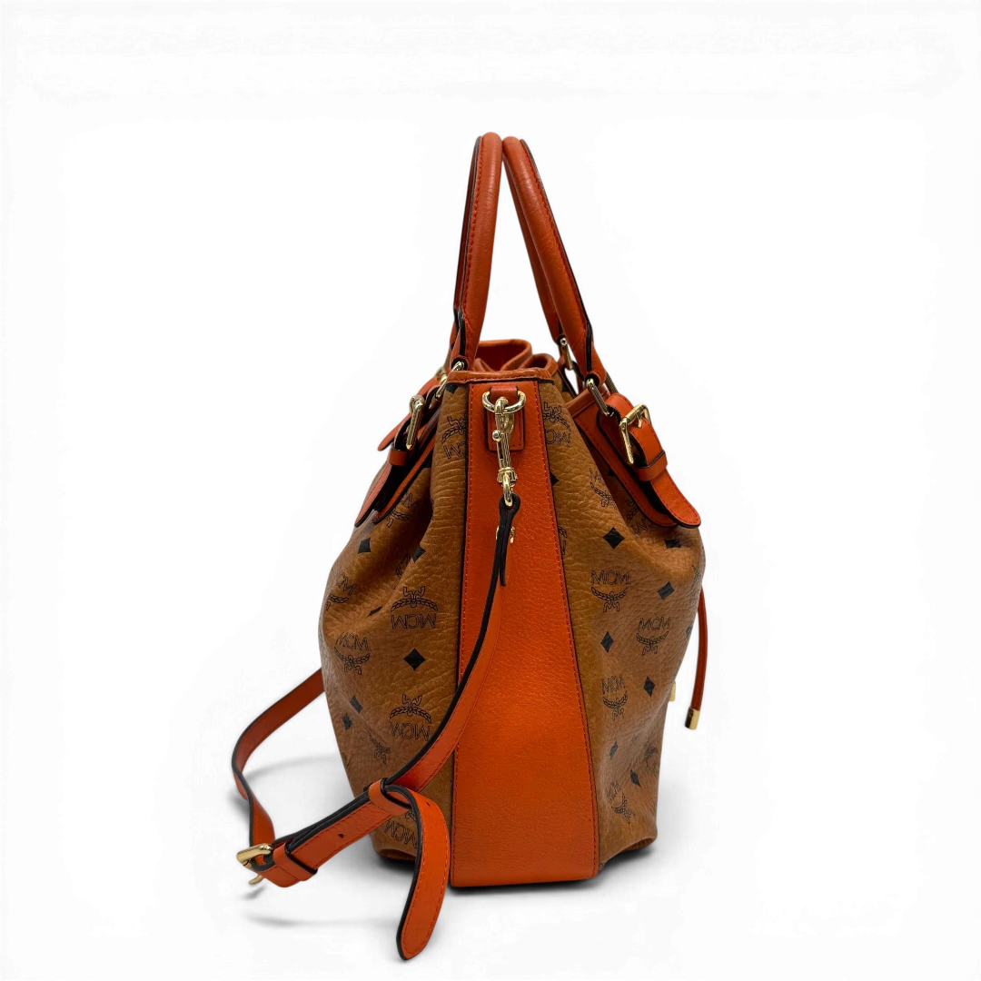 MCM Schultertasche Bucket