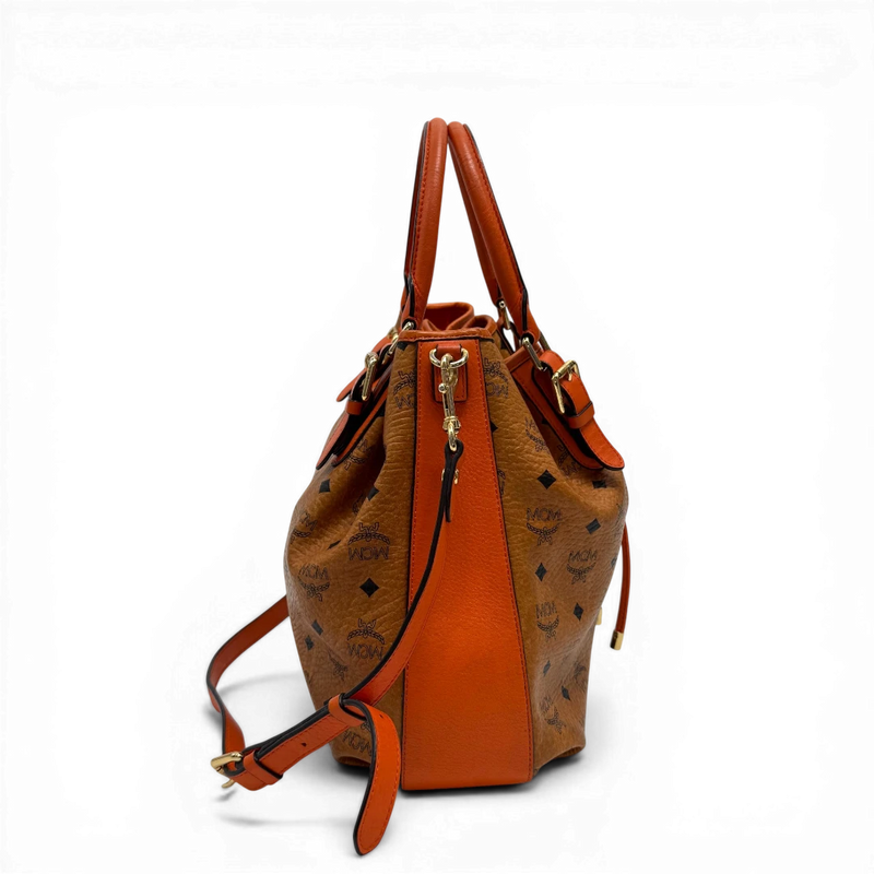 MCM Schultertasche Bucket