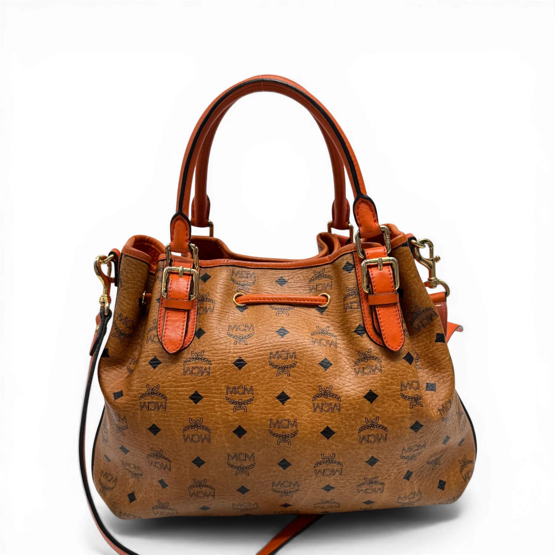 MCM Schultertasche Bucket