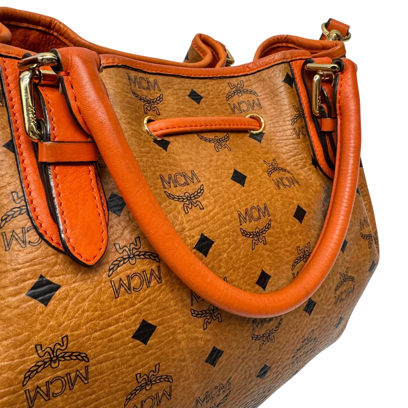 MCM Schultertasche Bucket