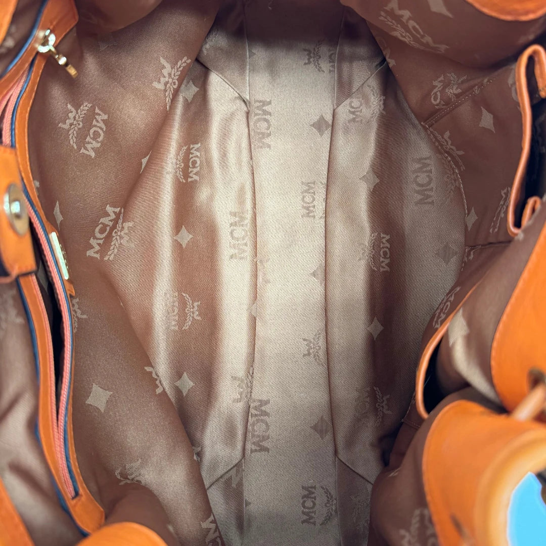 MCM Schultertasche Bucket