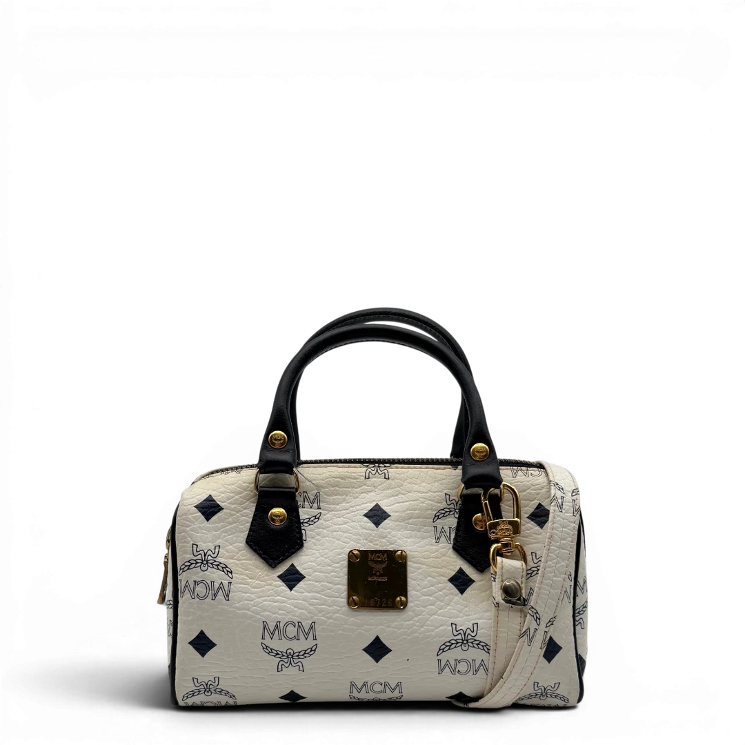 MCM Mini Boston Handbag