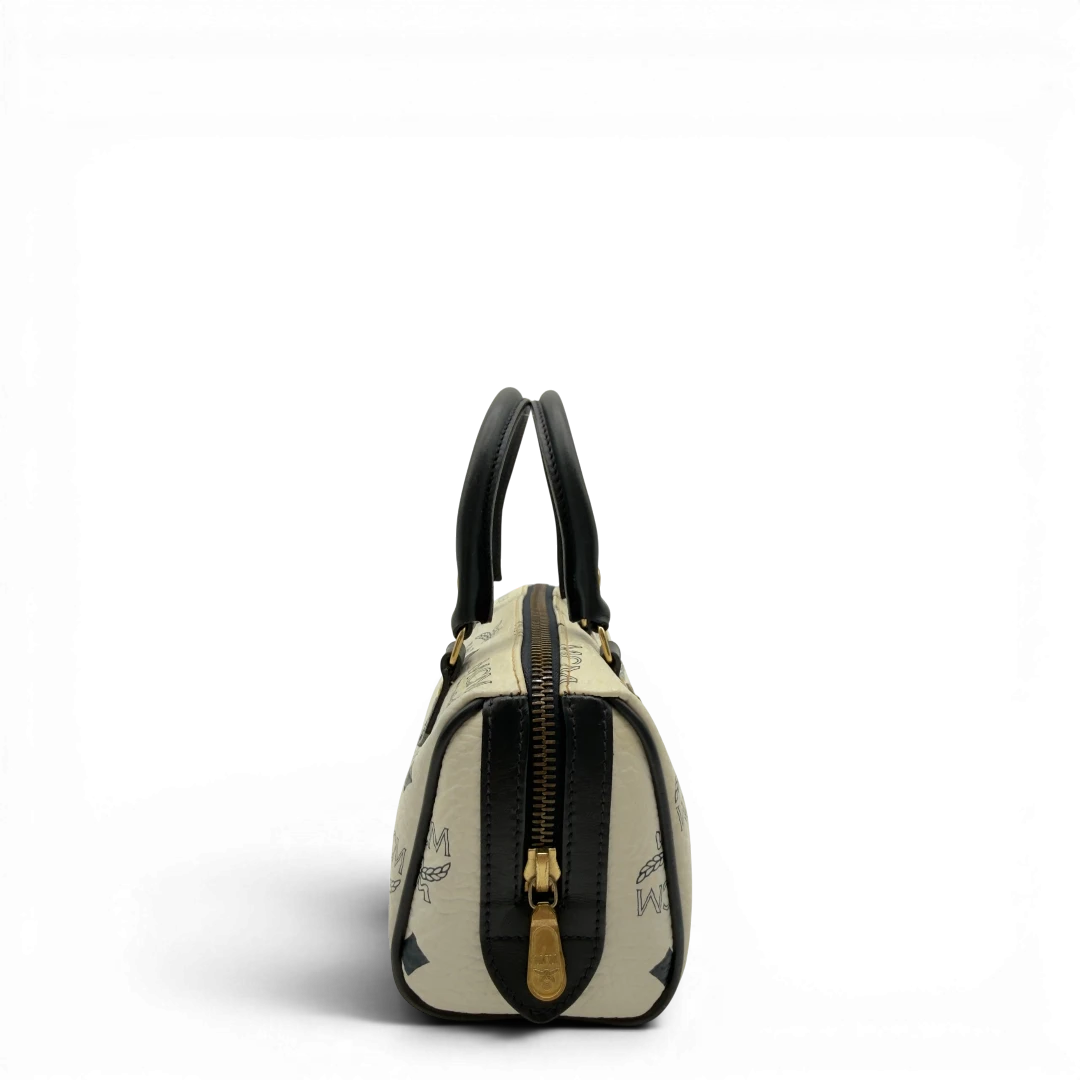 MCM Mini Boston Handbag