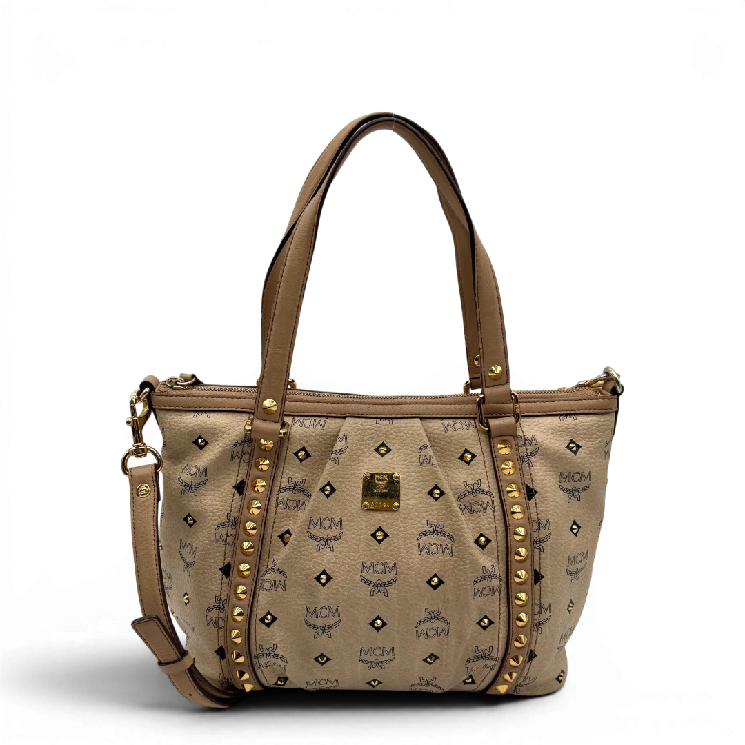 MCM Handtasche mit Nieten