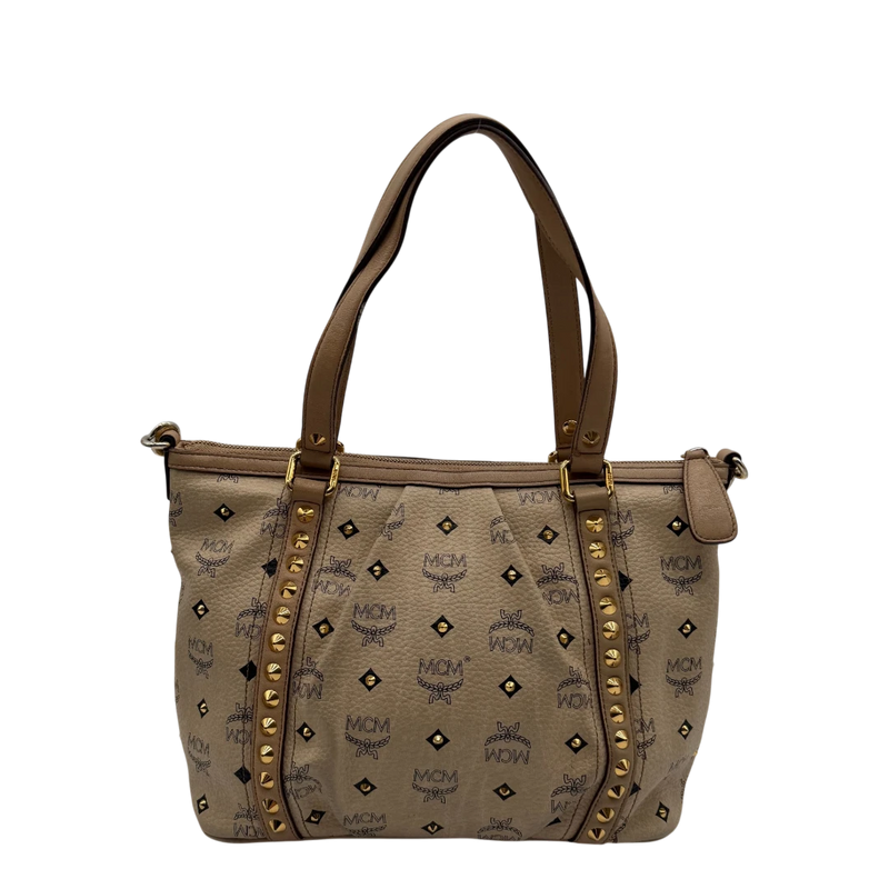 MCM Handtasche mit Nieten