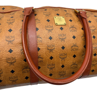 MCM Reisetasche visetos braun – Henkel im Detail