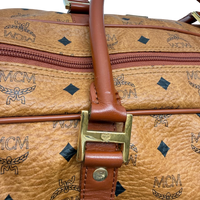 MCM Reisetasche visetos braun – Beschläge im Detail