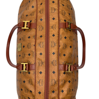 MCM Reisetasche visetos braun – Henkel im Detail