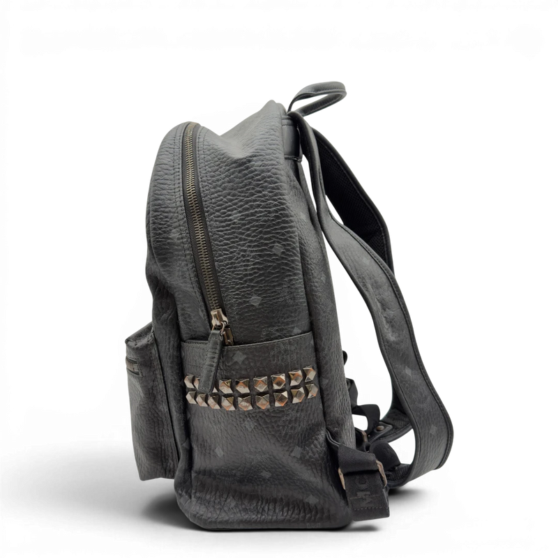 MCM Rucksack Stark large mit Nieten visetos schwarz