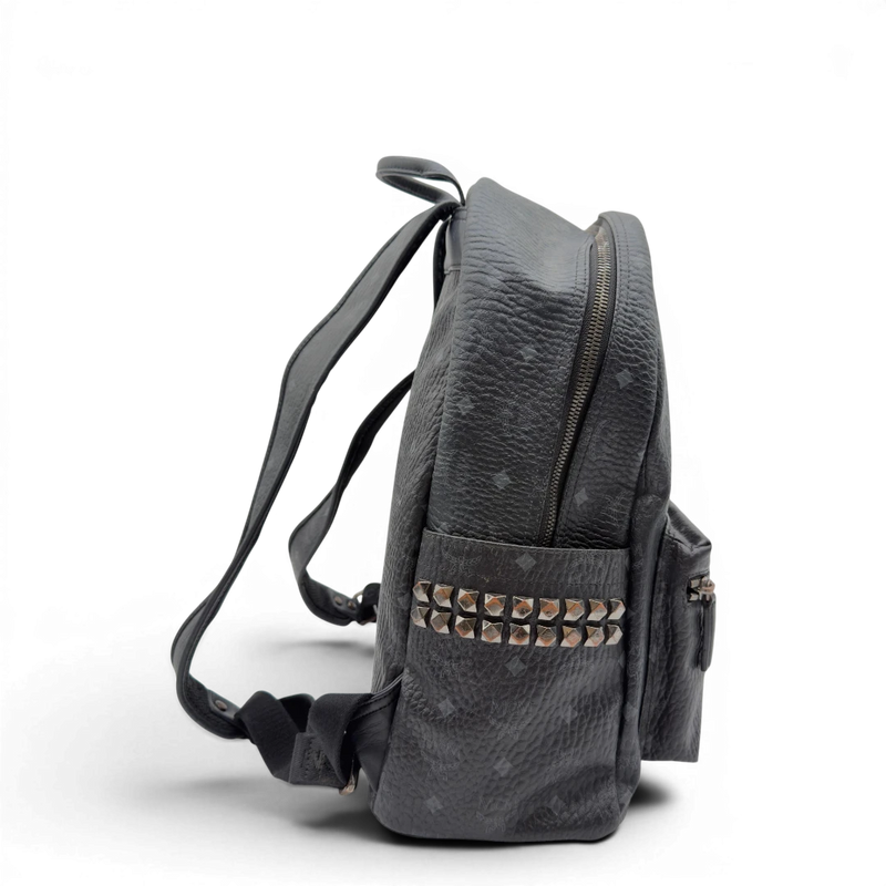 MCM Rucksack Stark large mit Nieten visetos schwarz