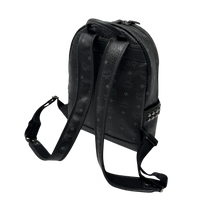 MCM Rucksack Stark medium visetos schwarz – Gesamtansicht