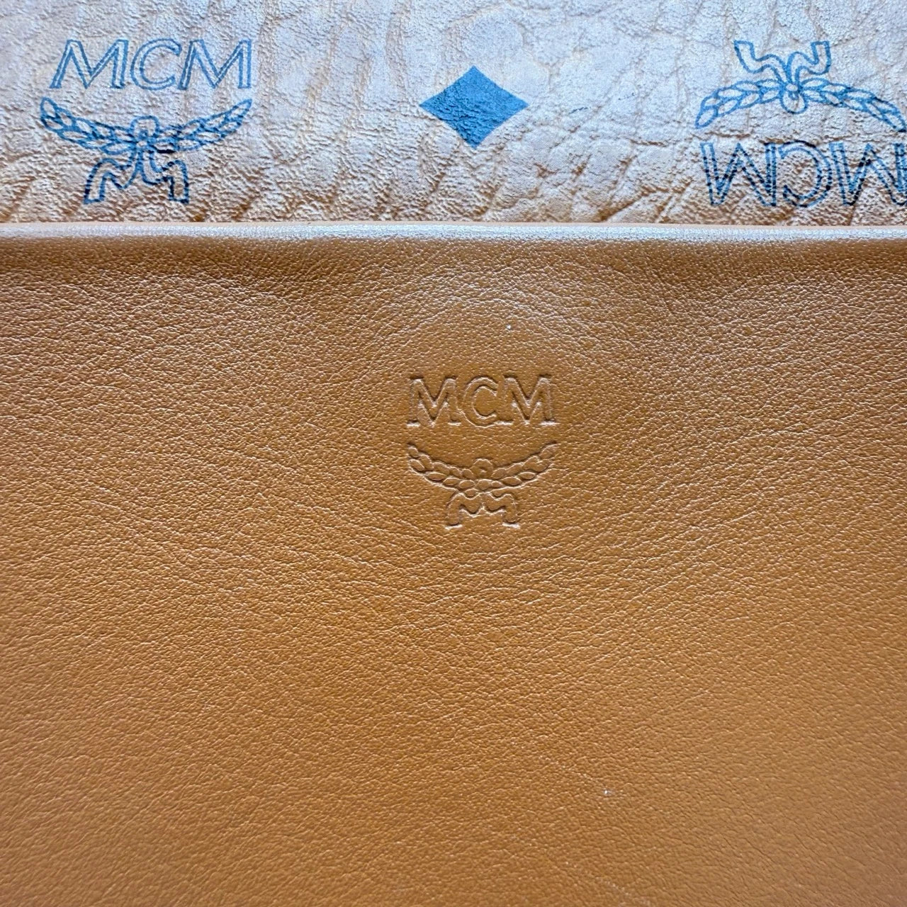 MCM Schultertasche Klara Hobo medium visetos braun