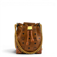 MCM Schultertasche Soft Berlin Bucket small