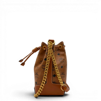 MCM Schultertasche Soft Berlin Bucket small