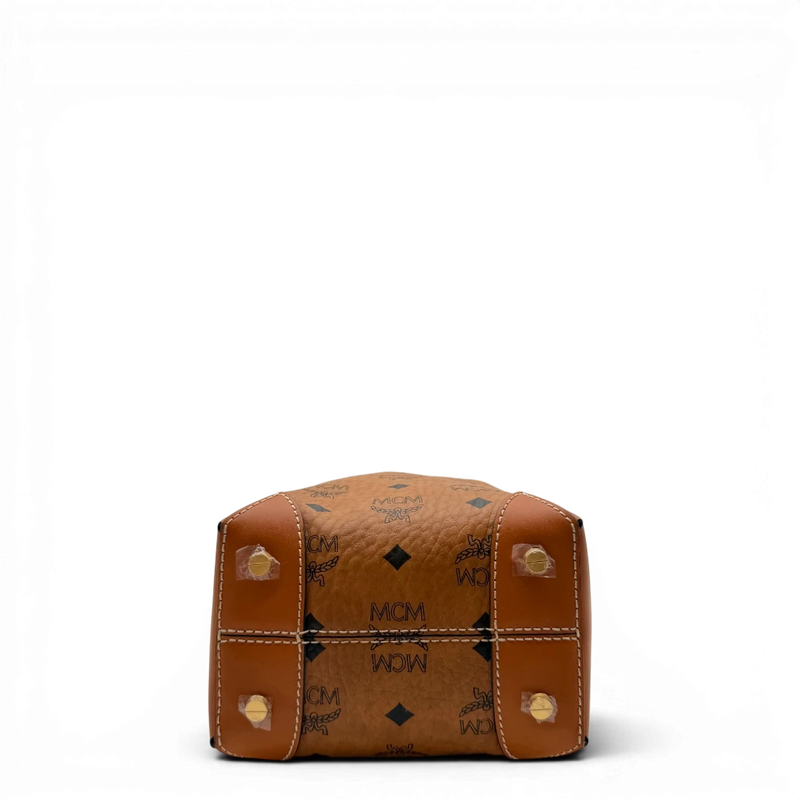 MCM Schultertasche Soft Berlin Bucket small