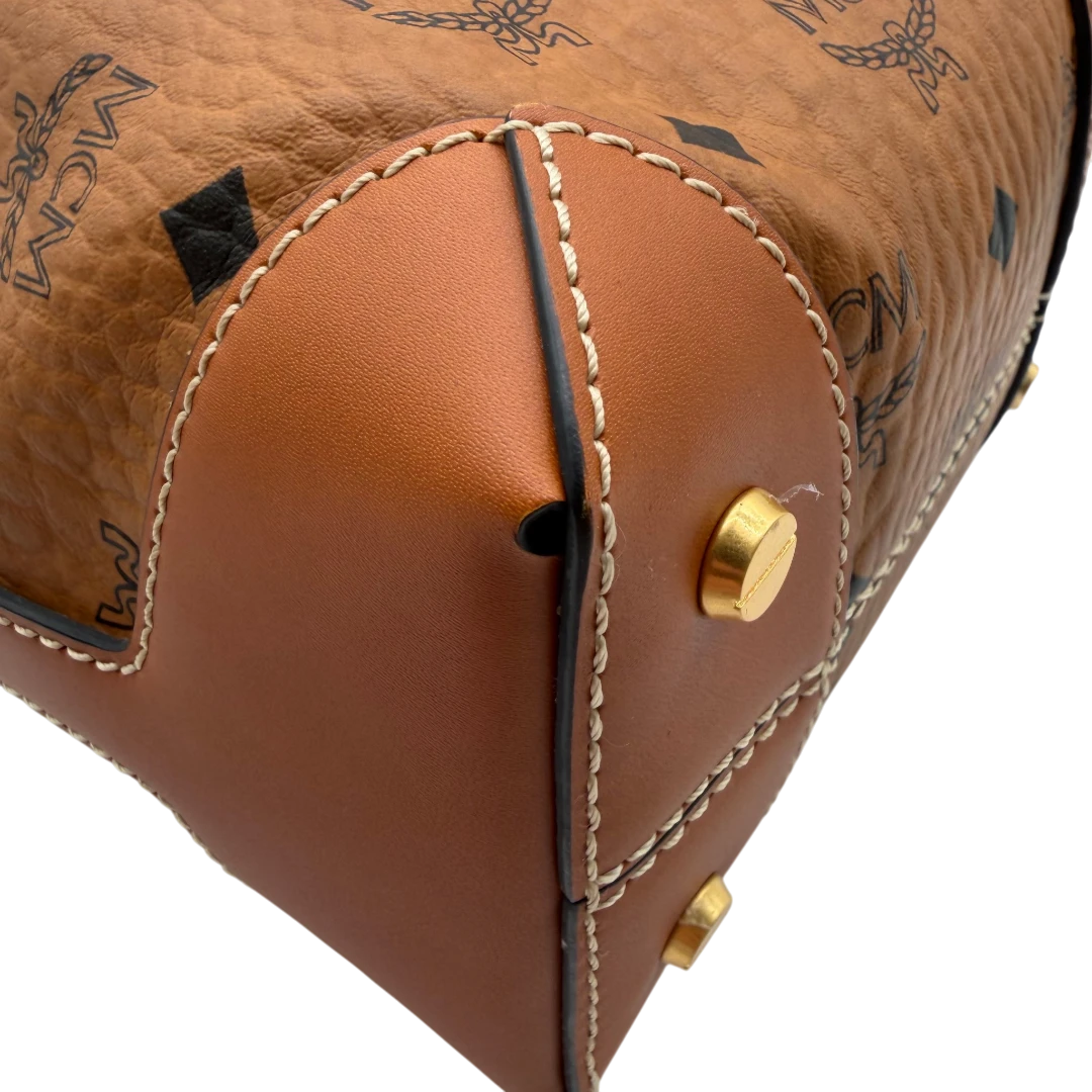 MCM Schultertasche Soft Berlin Bucket small