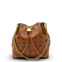 MCM Schultertasche Soft Berlin Bucket