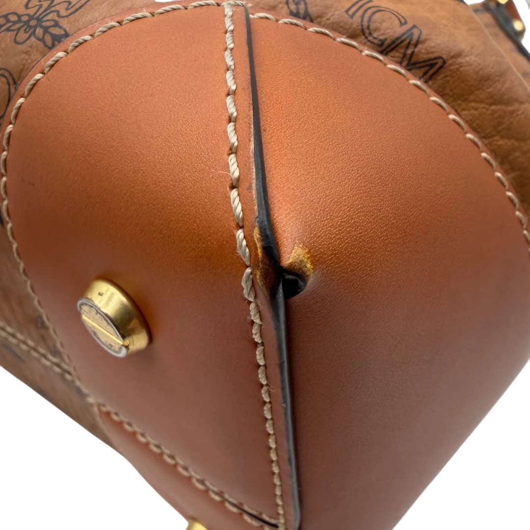 MCM Schultertasche Soft Berlin Bucket