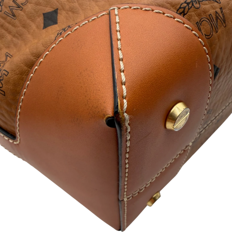 MCM Schultertasche Soft Berlin Bucket