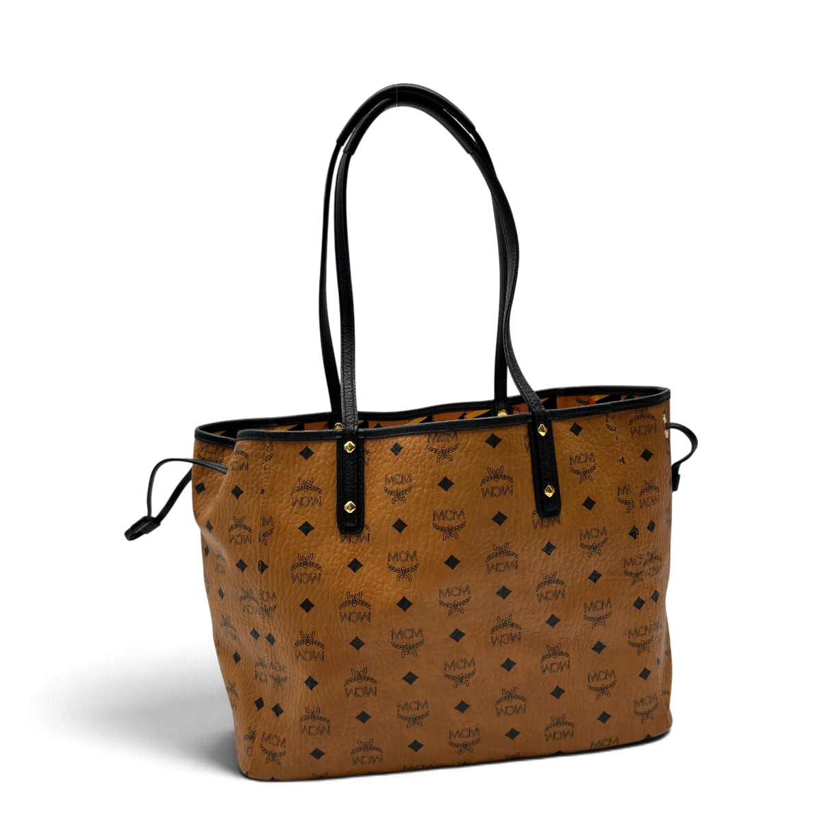 MCM Shopper Liz mit Pochette visetos braun – Gesamtansicht