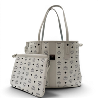 MCM Liz Reversible Tote Bag In Visetos, Medium