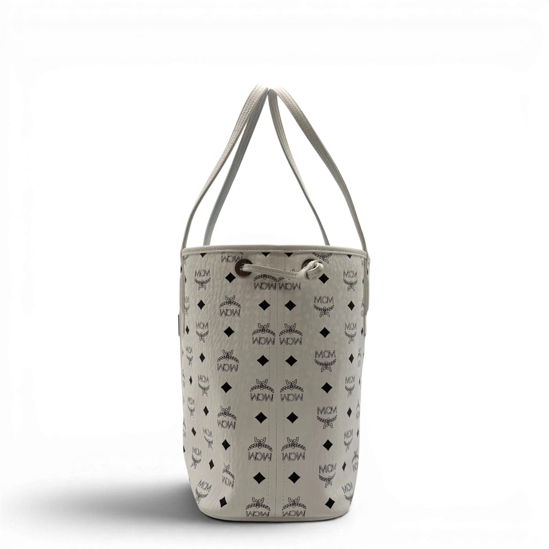 MCM Liz Reversible Tote Bag In Visetos, Medium