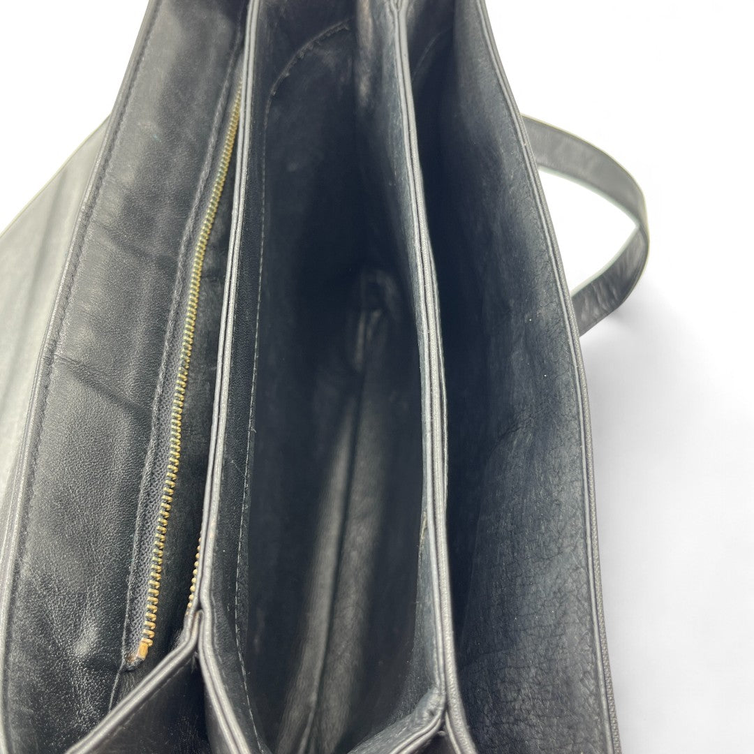 MCM Umhängetasche Flap Bag visetos schwarz