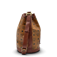 MCM Umhängetasche Bucket visetos braun