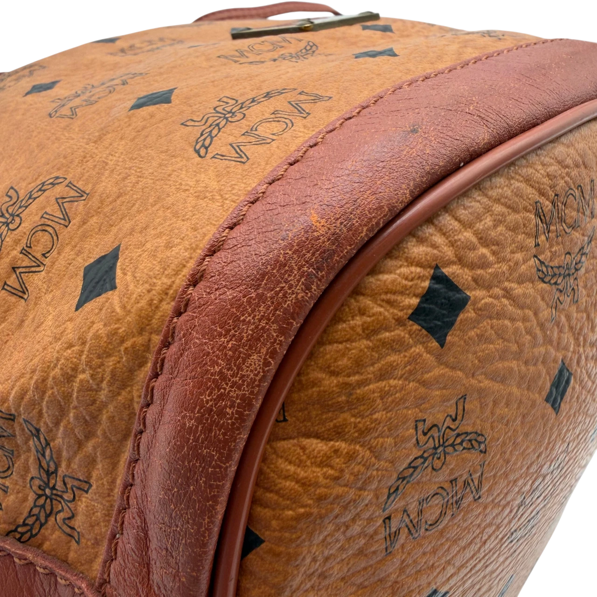 MCM Umhängetasche Bucket visetos braun