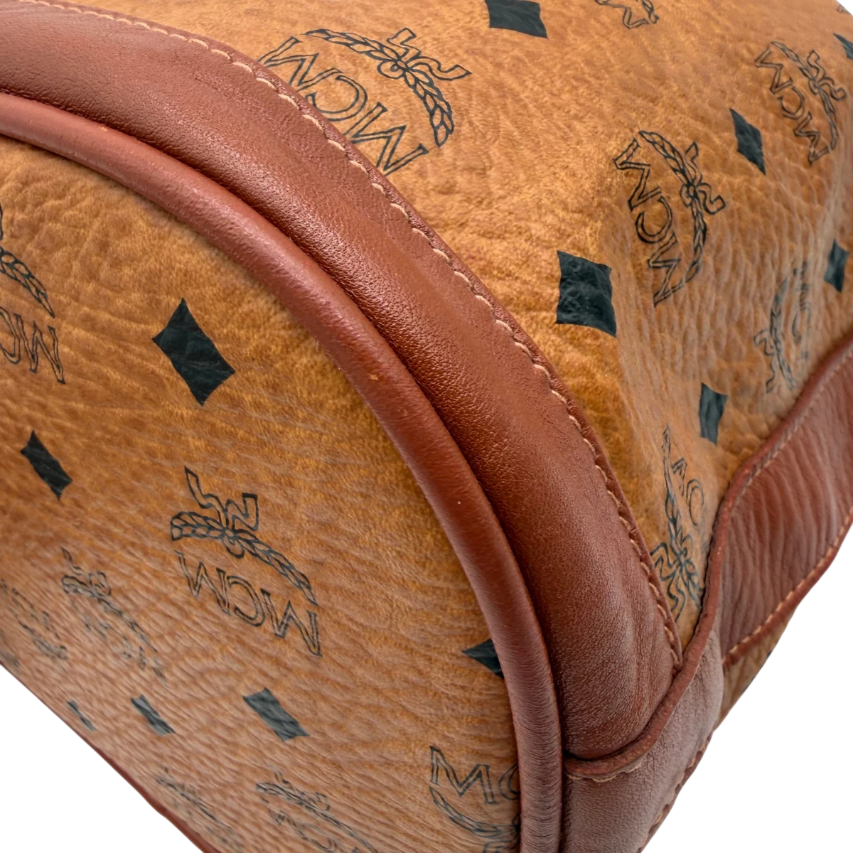MCM Umhängetasche Bucket visetos braun