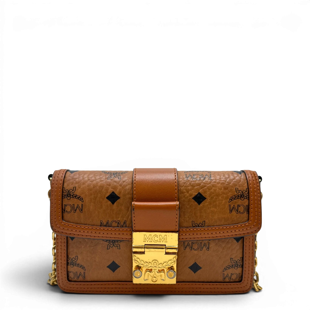 MCM Tracy Wallet On Chain Crossbody Bag
