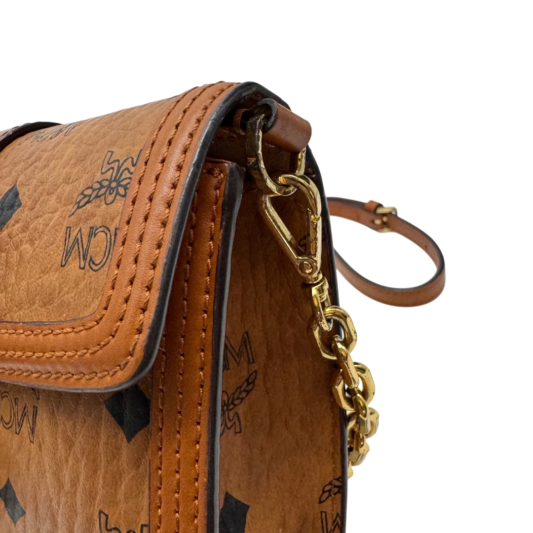 MCM Tracy Wallet On Chain Crossbody Bag
