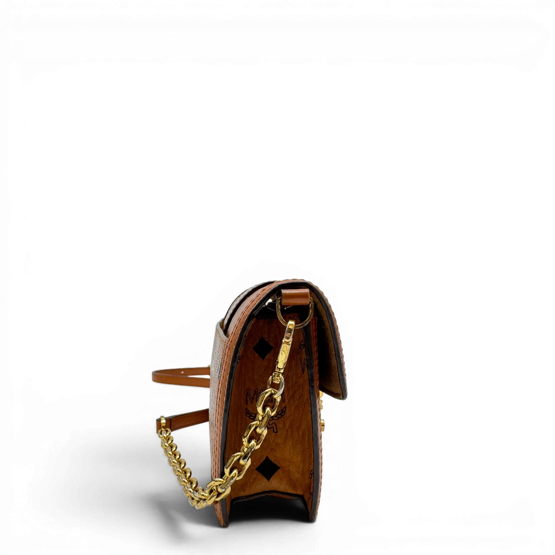 MCM Tracy Wallet On Chain Crossbody Bag