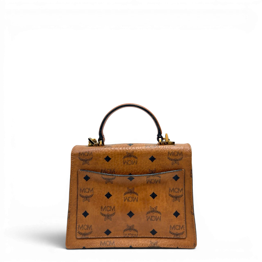 MCM Tracy Small Satchel Shoulder Bag