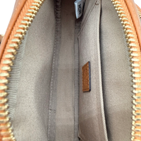 MCM Umhängetasche Trio Multi Pochette visetos braun