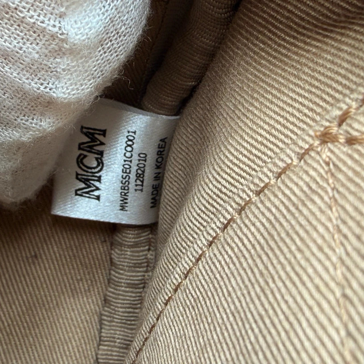 MCM Umhängetasche Trio Multi Pochette visetos braun