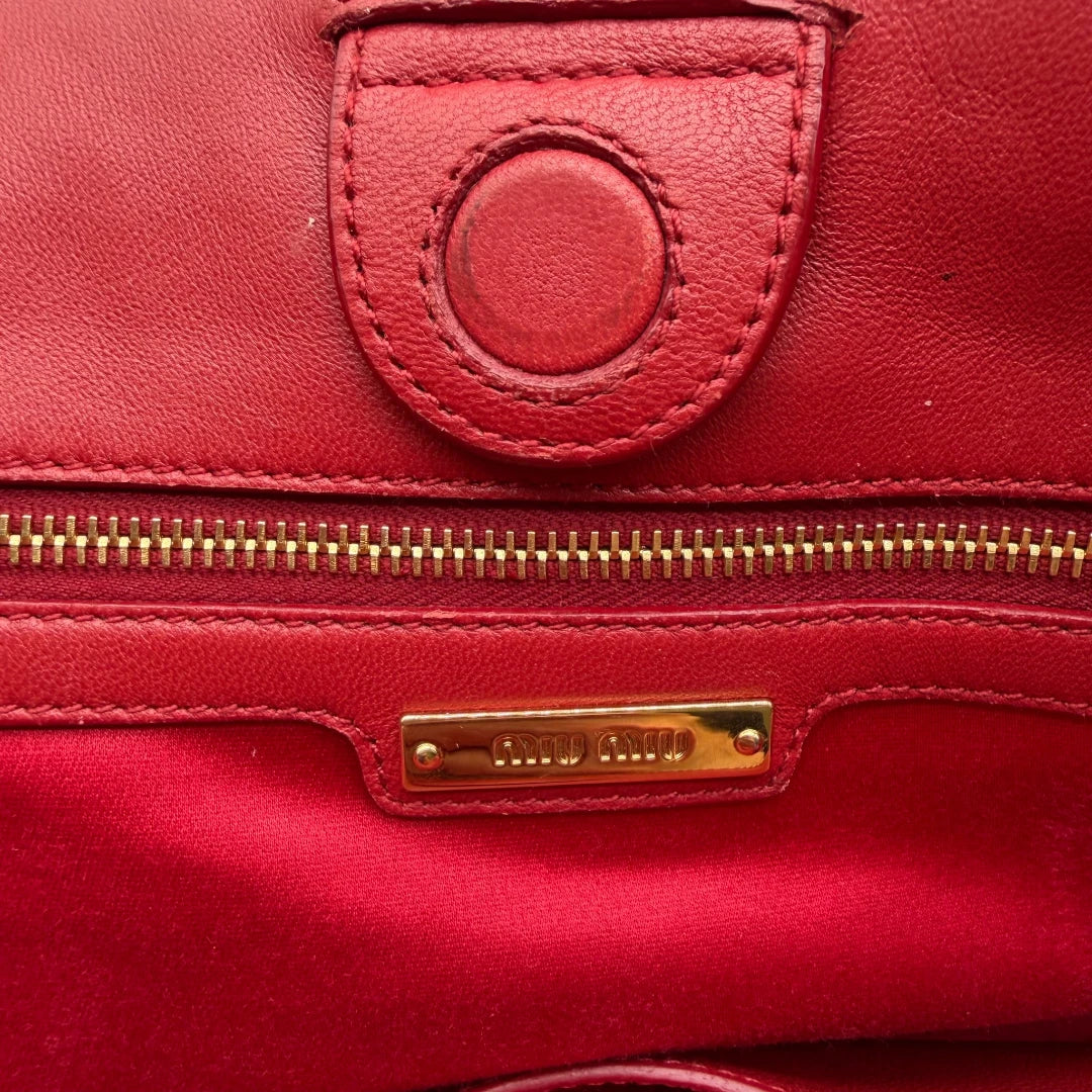 Miu Miu Biker Handbag