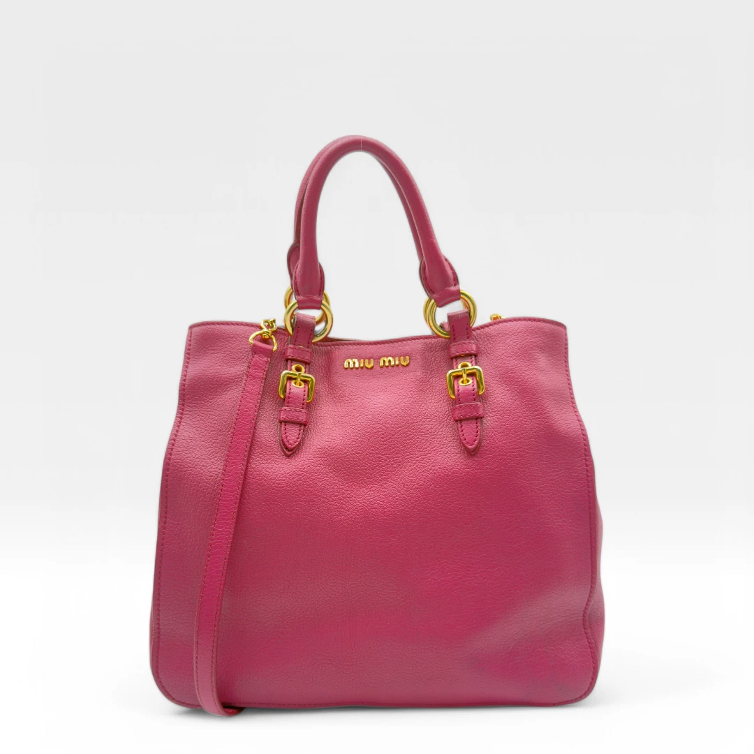 Miu Miu Handtasche Madras pink