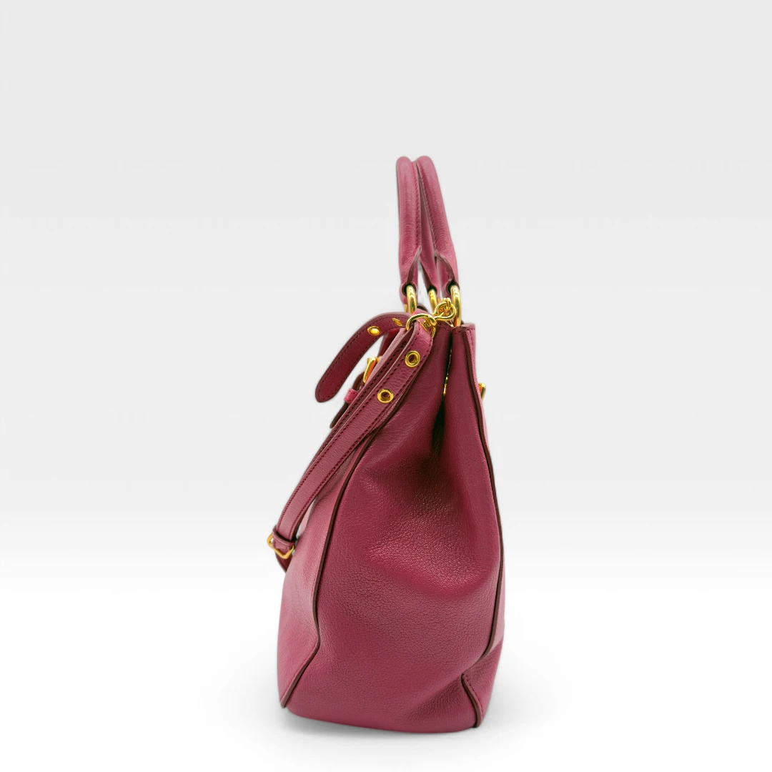 Miu Miu Handtasche Madras pink