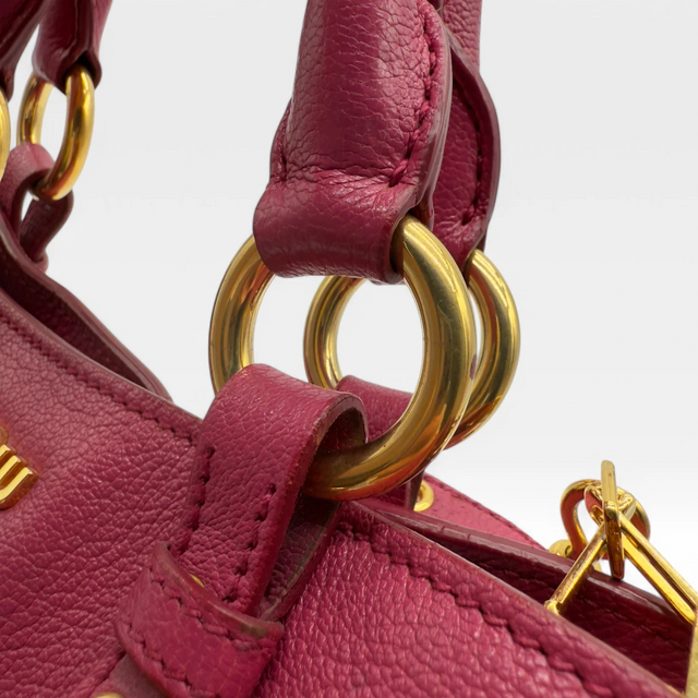 Miu Miu Handtasche Madras pink