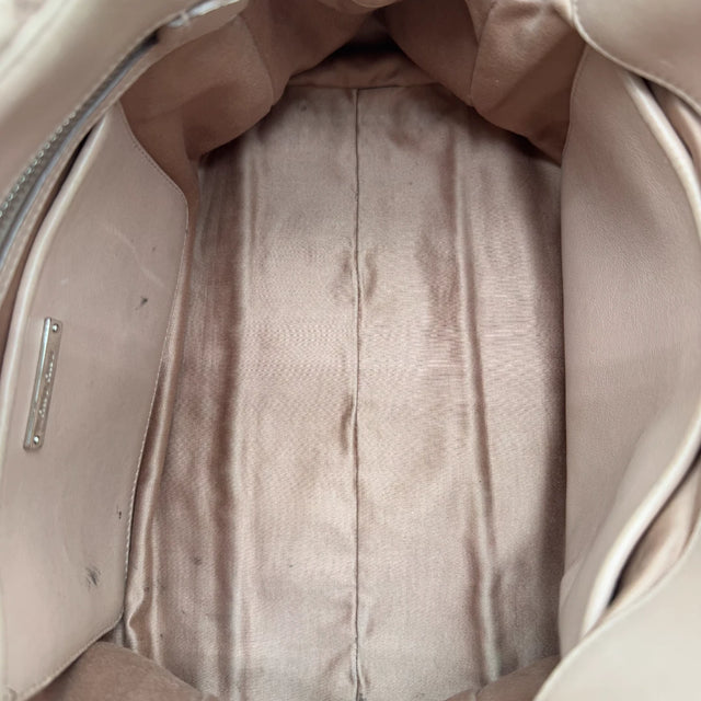 Miu Miu handbag Matelassé with shoulder strap and Miu Miu charm in pink leather