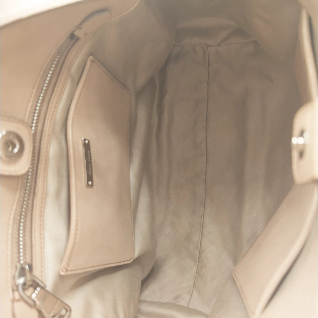 Miu Miu handbag Matelassé with shoulder strap and Miu Miu charm in pink leather