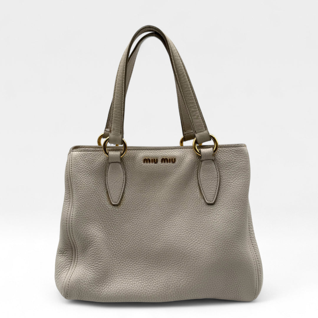 Handbag Vitello Caribou