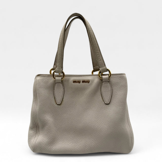 Handbag Vitello Caribou